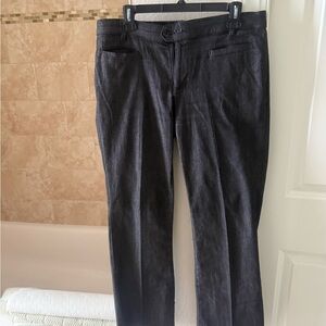 New w/o tags Black black trouser jeans